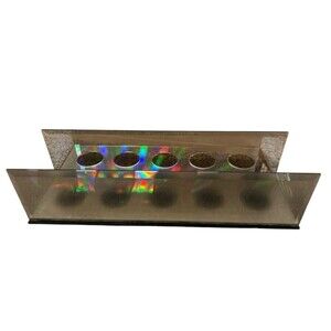 PartyLite Infinite Reflections Tealight Candle Holder PRISM P90673